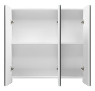 Зеркальный шкаф Misty Балтика 80см белый